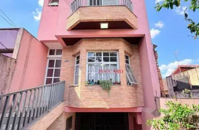 Sobrado com 4 dormitórios à venda, 267 m² por r$ 1.020.000,00 - jardim pinhal - guarulhos/sp