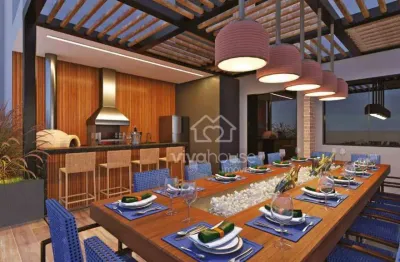 Apartamento com 2 dormitórios à venda, 62 m² por R$ 558.000,00 - Vila Valparaíso - Santo André/SP