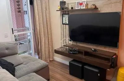Apartamento com 3 dormitórios à venda, 58 m² por r$ 375.000,00 - casa branca - santo andré/sp