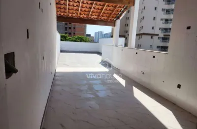 Cobertura com 3 dormitórios à venda, 146 m² por r$ 850.000,00 - campestre - santo andré/sp