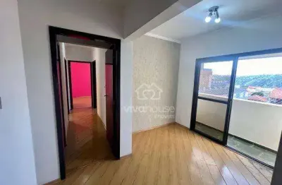 Apartamento com 3 dormitórios, 98 m² - venda por r$ 550.000 ou aluguel por r$ 3.500/mês - vila bocaina - mauá/sp