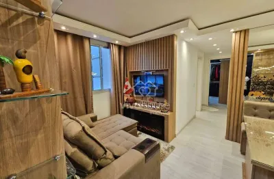 Apartamento com 2 dormitórios à venda, 54 m² por r$ 400.000,00 - parque são vicente - mauá/sp