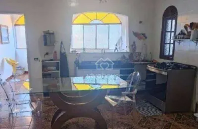 Sobrado com 4 dormitórios à venda, 366 m² por r$ 450.000,00 - jardim columbia - mauá/sp