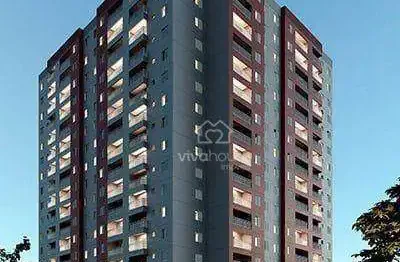 Apartamento com 2 dormitórios à venda, 46 m² por r$ 301.000 - vila humaitá - santo andré/sp