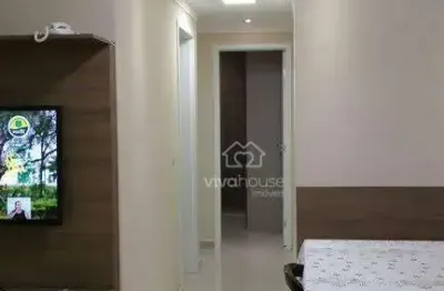 Apartamento com 2 dormitórios à venda, 48 m² por r$ 300.000,00 - parque são vicente - mauá/sp