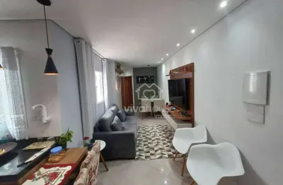 Cobertura com 2 dormitórios à venda, 106 m² por r$ 520.000 - vila alto de santo andré - santo andré/sp