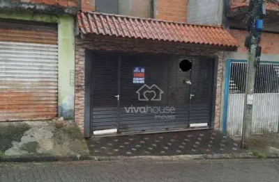 Casa com 3 dormitórios à venda, 125 m² por r$ 310.000 - chácara maria aparecida - mauá/sp