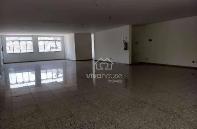 Salão para alugar, 200 m² por r$ 4.500/mês - jardim maringá - mauá/sp