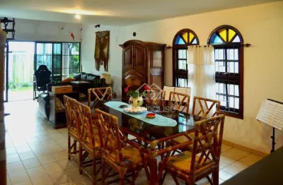 Sobrado com 4 dormitórios à venda, 205 m² por r$ 620.000 - vila suarão - itanhaém/sp