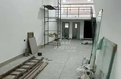 Salão para alugar, 100 m² por r$ 5.000,00/mês - vila noêmia - mauá/sp