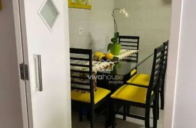 Apartamento com 2 dormitórios à venda, 63 m² por r$ 299.000,00 - parque são vicente - mauá/sp