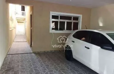 Sobrado com 3 dormitórios à venda, 197 m² por R$ 480.000,00 - Jardim São José - Mauá/SP