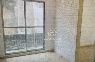 Apartamento com 2 dormitórios à venda, 42 m² por r$ 222.600 - jardim estrela - mauá/sp