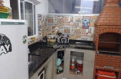Apartamento com 2 dormitórios à venda, 85 m² por r$ 410.000 - vila bocaina - mauá/sp