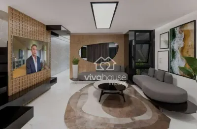 Sobrado com 3 dormitórios à venda, 222 m² por r$ 950.000 - suíssa - ribeirão pires/sp