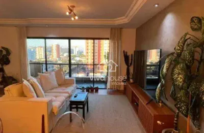 Apartamento com 4 dormitórios para alugar, 190 m² por r$ 5.500,00/mês - vila bocaina - mauá/sp