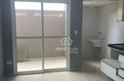 Apartamento com 2 dormitórios para alugar, 49 m² por r$ 1.750/mês - vila cecília maria - santo andré/sp