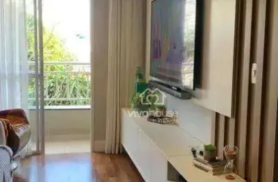 Apartamento com 2 dormitórios à venda, 67 m² por r$ 699.000 - olímpico - são caetano do sul/sp