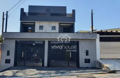Sobrado com 2 dormitórios à venda, 130 m² por r$ 550.000 - jardim monte líbano - santo andré/sp