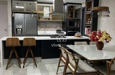 Apartamento com 3 dormitórios à venda, 90 m² por r$ 850.000,00 - vila assunção - santo andré/sp