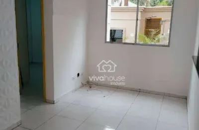 Apartamento com 2 dormitórios para alugar, 45 m² por r$ 1.800/mês - parque são vicente - mauá/sp
