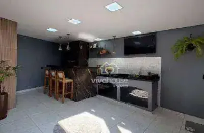 Casa com 2 dormitórios à venda, 210 m² por r$ 580.000 - são caetaninho - ribeirão pires/sp
