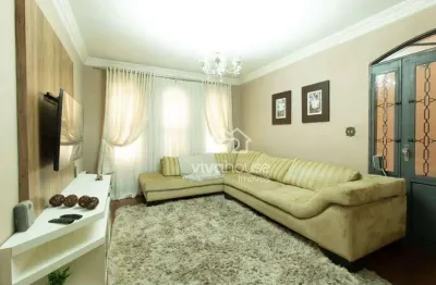 Sobrado com 3 dormitórios à venda, 210 m² por r$ 710.000 - parque marajoara - santo andré/sp