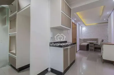 Apartamento com 2 dormitórios à venda, 64 m² por r$ 360.000 - parque são vicente - mauá/sp