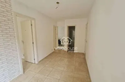 Apartamento com 2 dormitórios à venda, 42 m² por r$ 210.000 - jardim estrela - mauá/sp