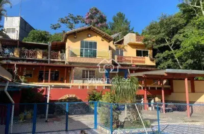 Casa com 4 dormitórios à venda, 250 m² por r$ 1.590.000 - represa - ribeirão pires/sp