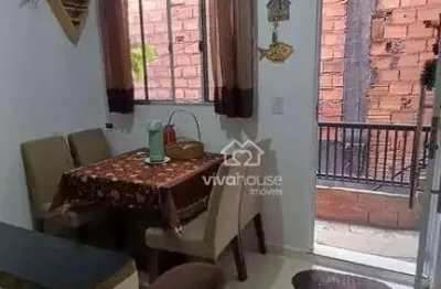 Casa com 2 dormitórios à venda por r$ 250.000 - jardim miranda d aviz - mauá/sp