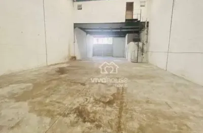 Galpão para alugar, 715 m² por r$ 17.000/mês - vila sacadura cabral - santo andré/sp