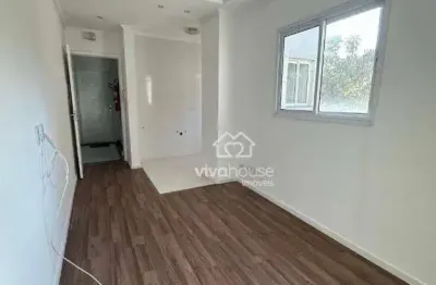 Cobertura com 2 dormitórios para alugar, 80 m² por r$ 1.800/mês - parque das nações - santo andré/sp