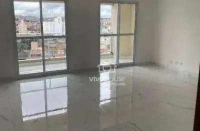 Apartamento com 3 dormitórios para alugar, 132 m² por r$ 5.300/mês - vila guarani - mauá/sp