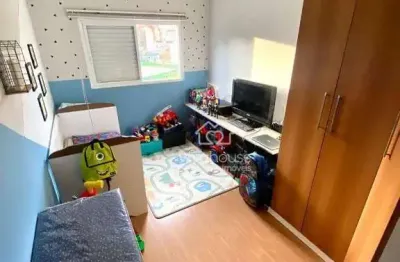 Apartamento com 2 dormitórios à venda, 59 m² por r$ 230.000 - jardim estrela - mauá/sp