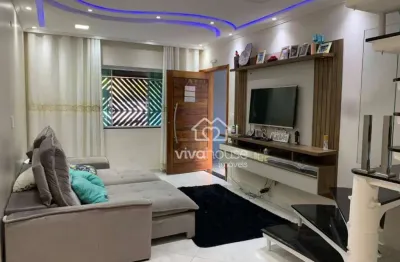 Sobrado com 3 dormitórios à venda, 192 m² por r$ 562.000,00 - jardim primavera - mauá/sp