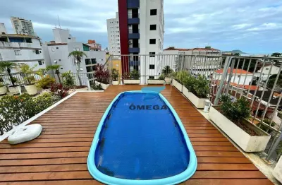 Cobertura à venda no tombo no guarujá | omega imóveis