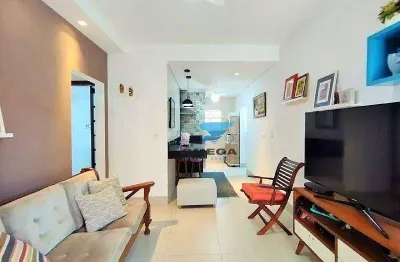 PERTO DA PRAIA - Apartamento com 2 quartos - Praia do Tombo, Guarujá.