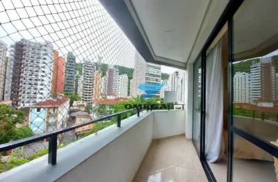 Apartamento à venda, 130 m² por r$ 595.000,00 - pitangueiras - guarujá/sp