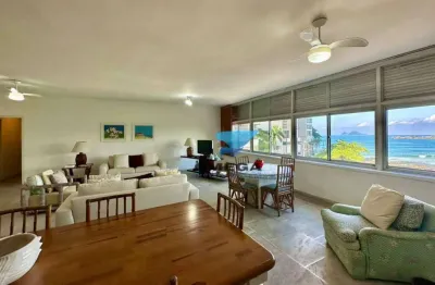 Apartamento de frente para o mar com 6 quartos - praia das pitangueiras, guarujá.