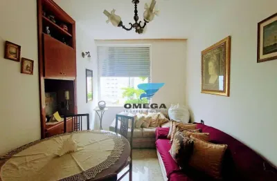 Apartamento com 1 dormitório à venda - pitangueiras - guarujá/sp