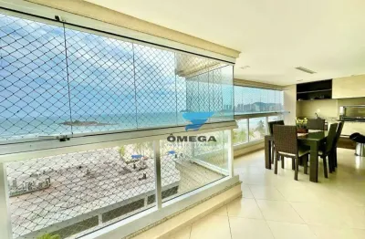 Apartamento à venda na praia das pitangueiras em guarujá | omega imóveis