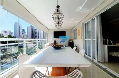 Apartamento com 3 dormitórios à venda, 134 m² por r$ 1.270.000,00 - jardim astúrias - guarujá/sp