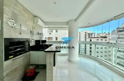 Apartamento reformado à venda na praia das pitangueiras, guarujá, 3 suítes, varanda gourmet, 3 vagas, prédio com lazer