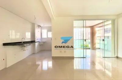 Apartamento com 2 dormitórios e ampla sacada gourmet à venda na praia das pitangueiras - guarujá/sp