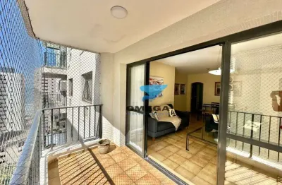 Praia das pitangueiras, guarujá, próximo ao mar, 3 dormitórios (1 suíte), sala para 2 ambientes, sacada, vista mar, 2 vagas