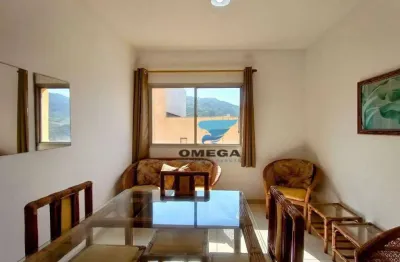Vista mar e serviços flat - apartamento com 2 dormitórios à venda na praia das pitangueiras