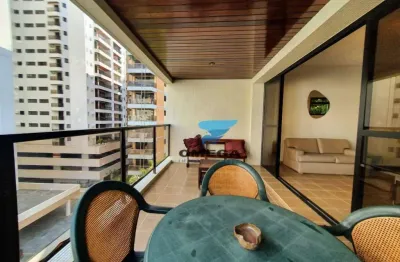 Apartamento com 4 dormitórios à venda, 220 m² - pitangueiras - guarujá/sp