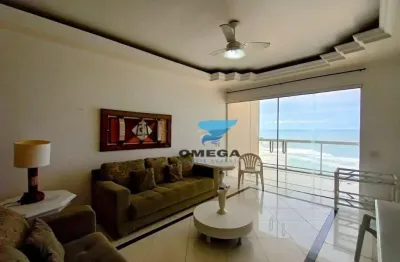 Frente mar - apartamento com 3 dormitórios à venda na praia das pitangueiras