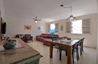 Apartamento á venda na praia das asturias, duas quadras do mar com 3 dormitórios e vaga